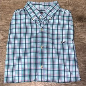 Vineyard Vines whale button up shirt